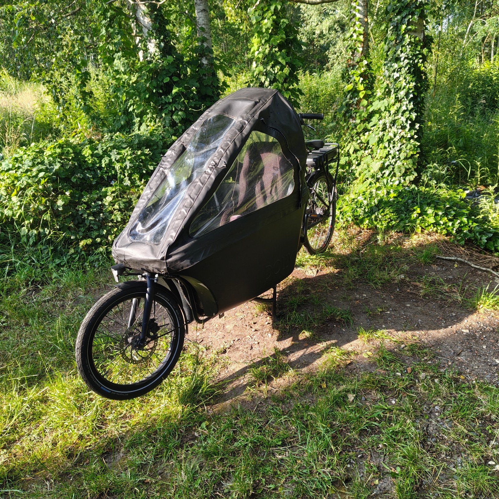 Dolly bakfiets, Ophalen