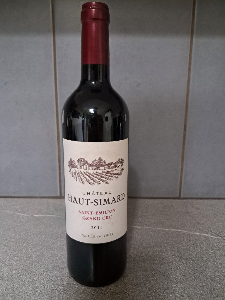 Château Haut-Simard Saint-Émilion Grand Cru 2015, Enlèvement, Neuf, Vin rouge