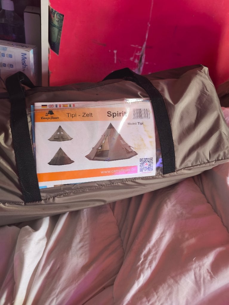 Tipi tent, Caravans en Kamperen, Tenten, Ophalen, Nieuw, Tot en met 4