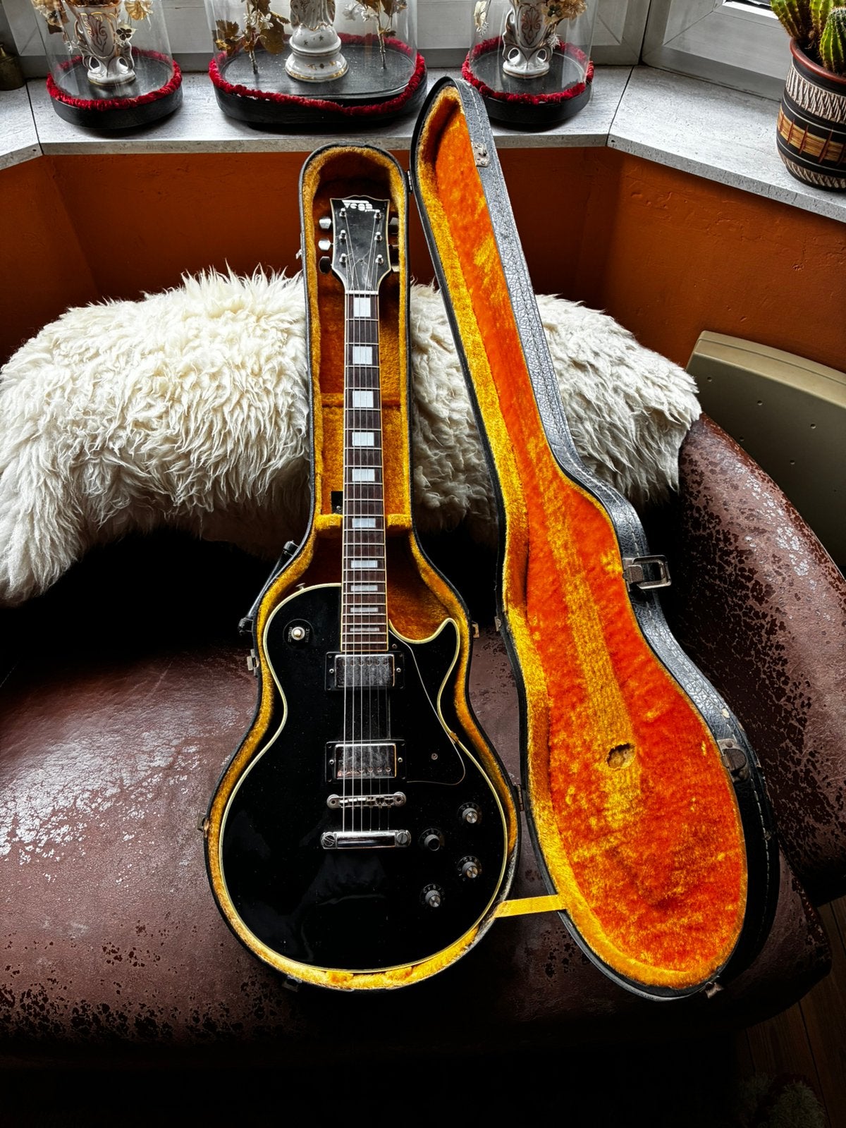Vintage jaren 70 gitaar Vega power made in Japan, Enlèvement, Comme neuf