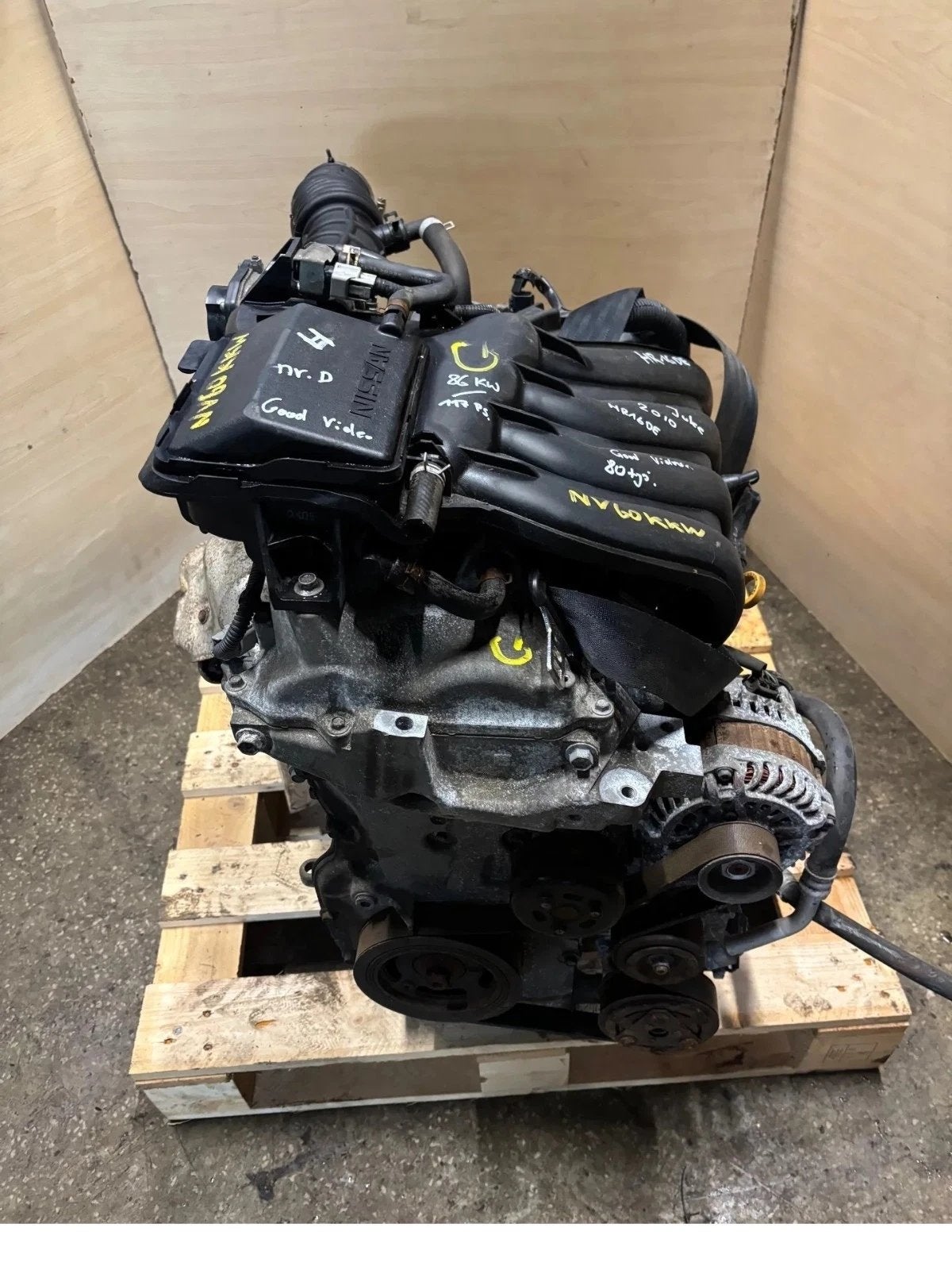 Moteur HR16DE Nu QASHQAI NISSAN, Verzenden, Gebruikt, Overige automerken