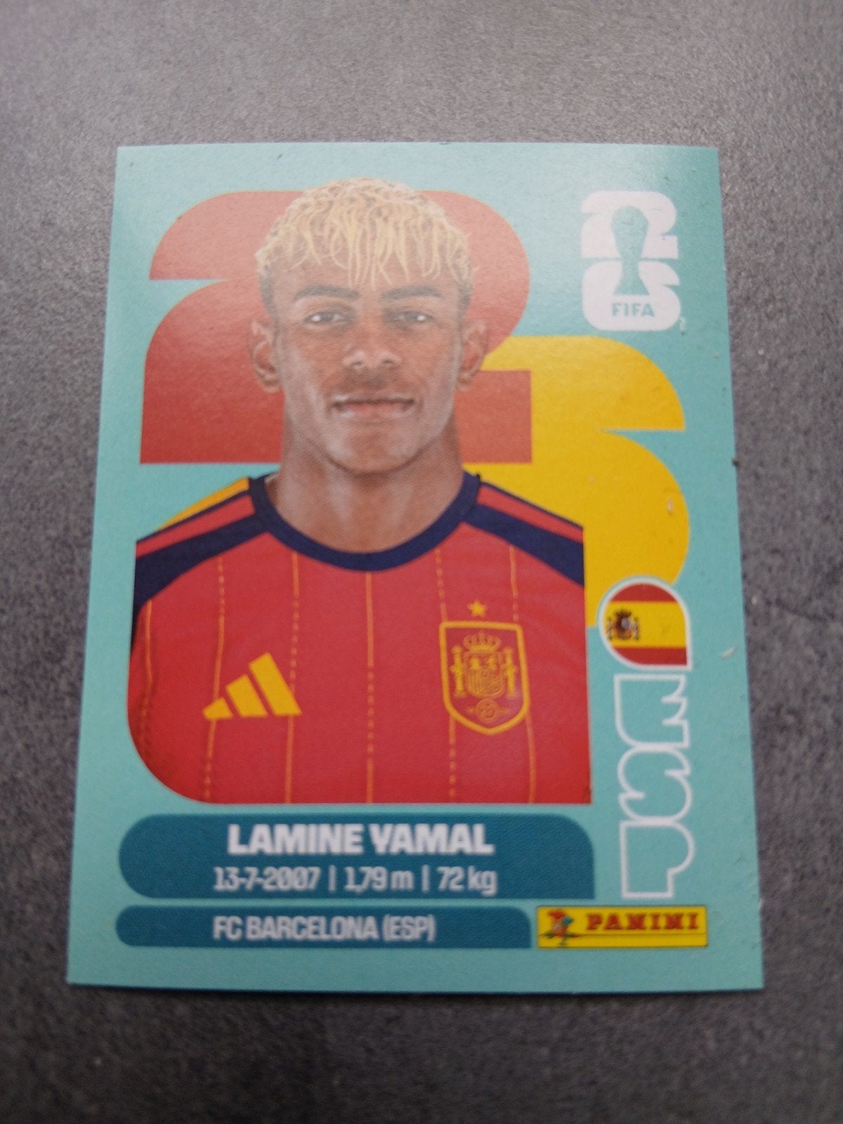 Panini fwc 2026 esp 15 lamine yamal, Ophalen