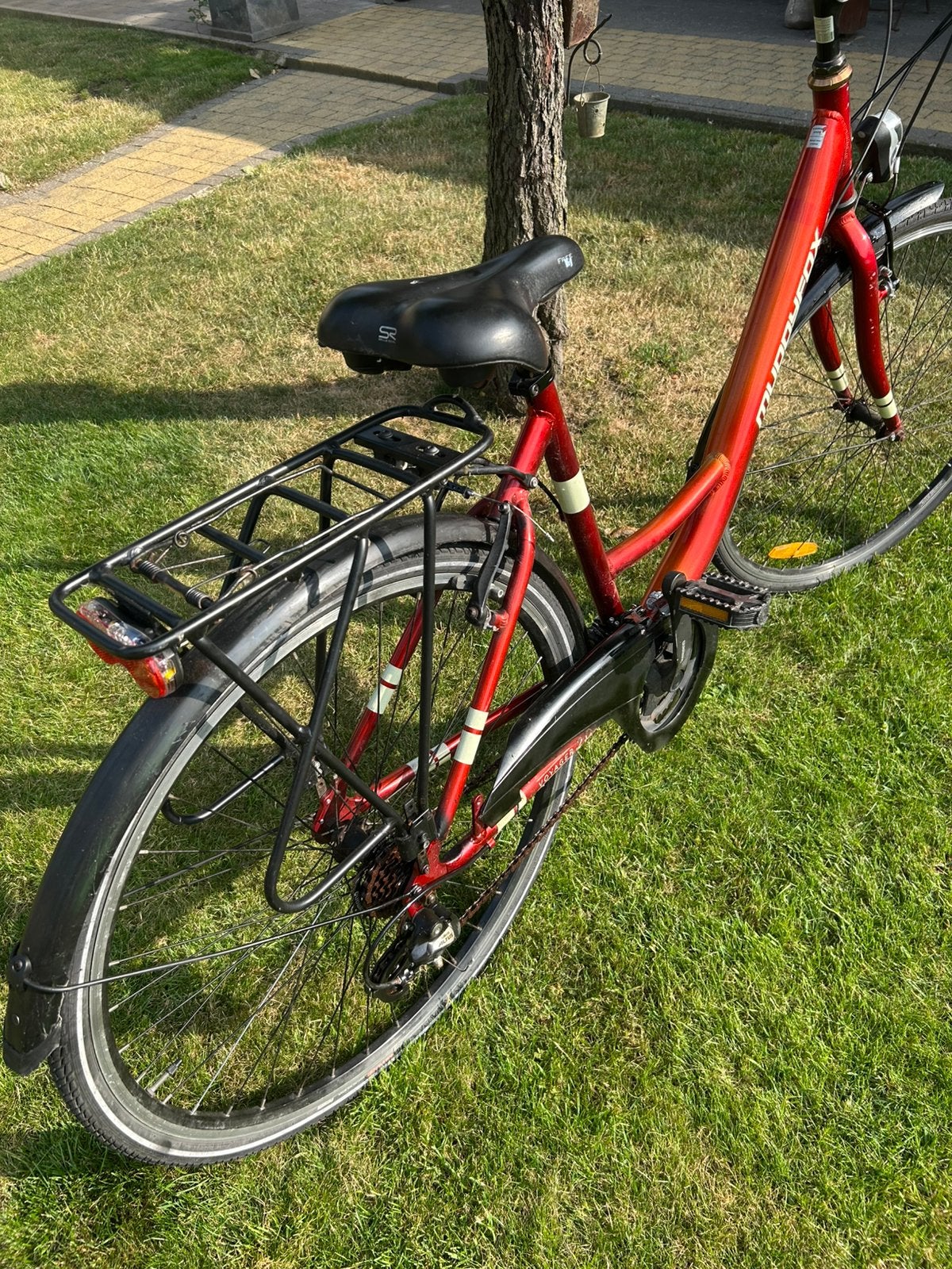 Dames fiets, Ophalen, Gebruikt