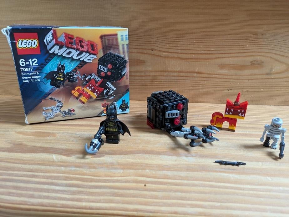 lego Movie - 70817 - Movie Batman et Super Kratz kitty attac, Ophalen, Gebruikt, Lego