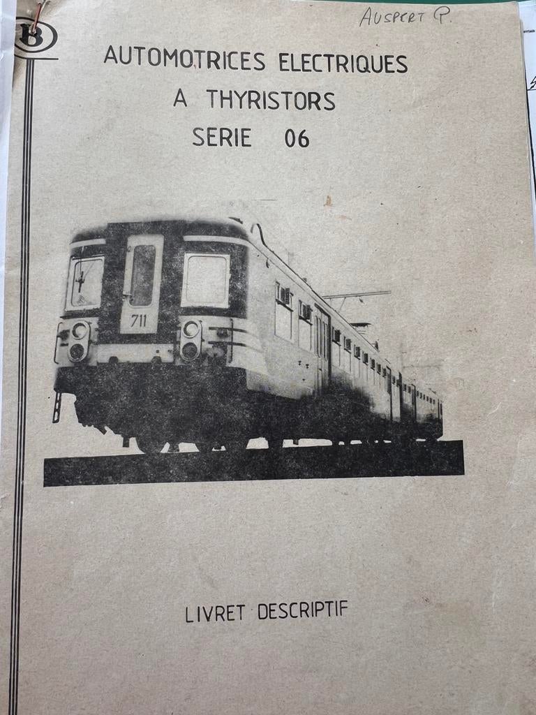 SNCB manuels fascicules, Enlèvement ou Envoi, Utilisé
