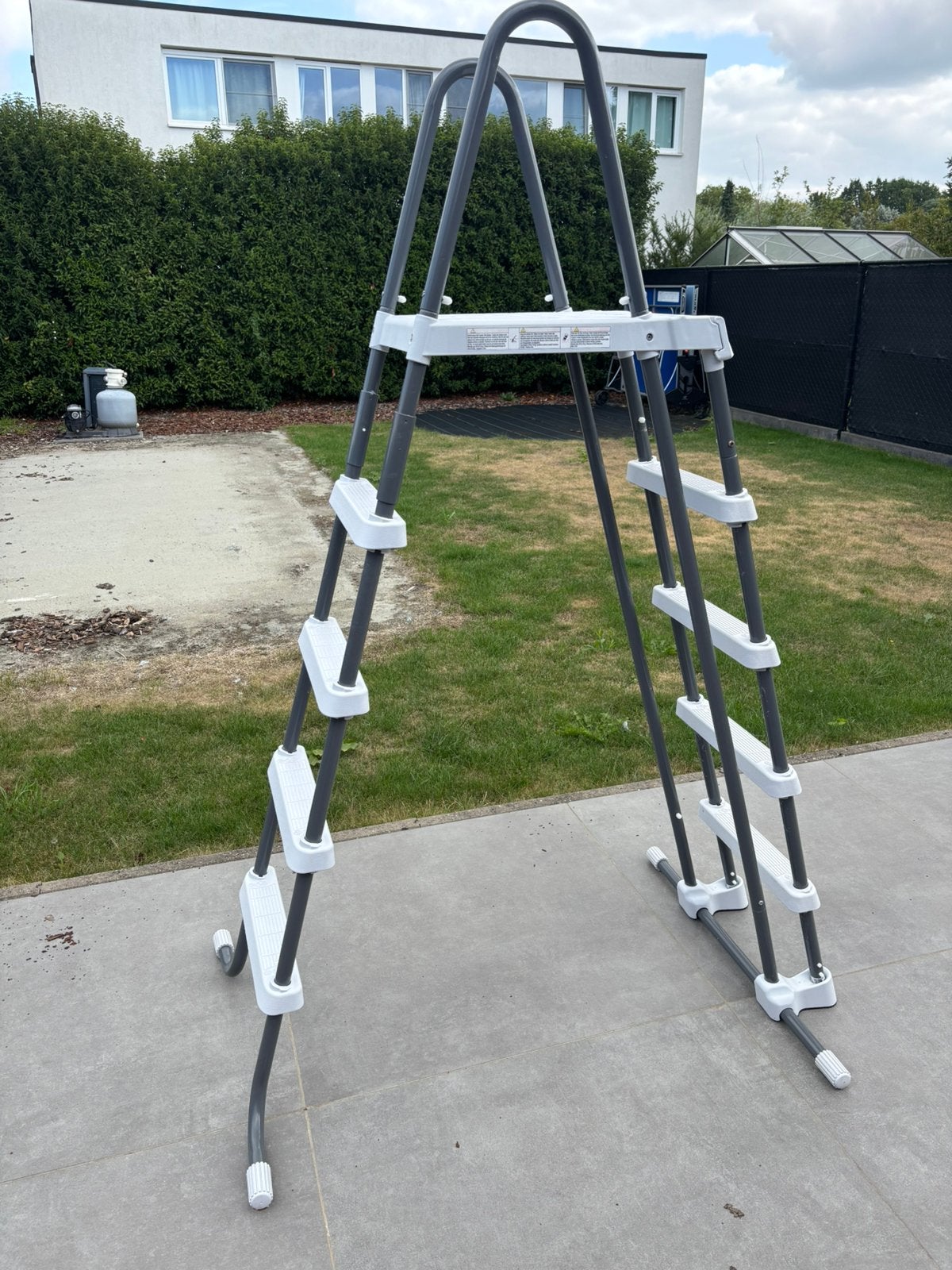 Zwembad ladder Intex, Tuin en Terras, Ophalen, Zo goed als nieuw, Ladder
