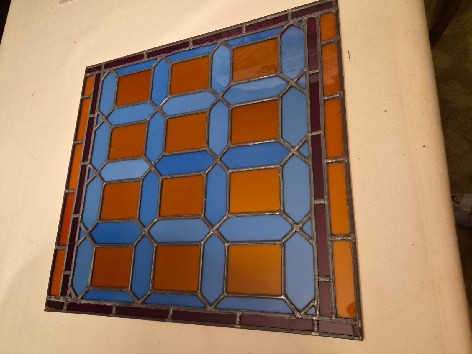 vitraux anciens | Art déco et géométrique, Antiquités & Art, Enlèvement