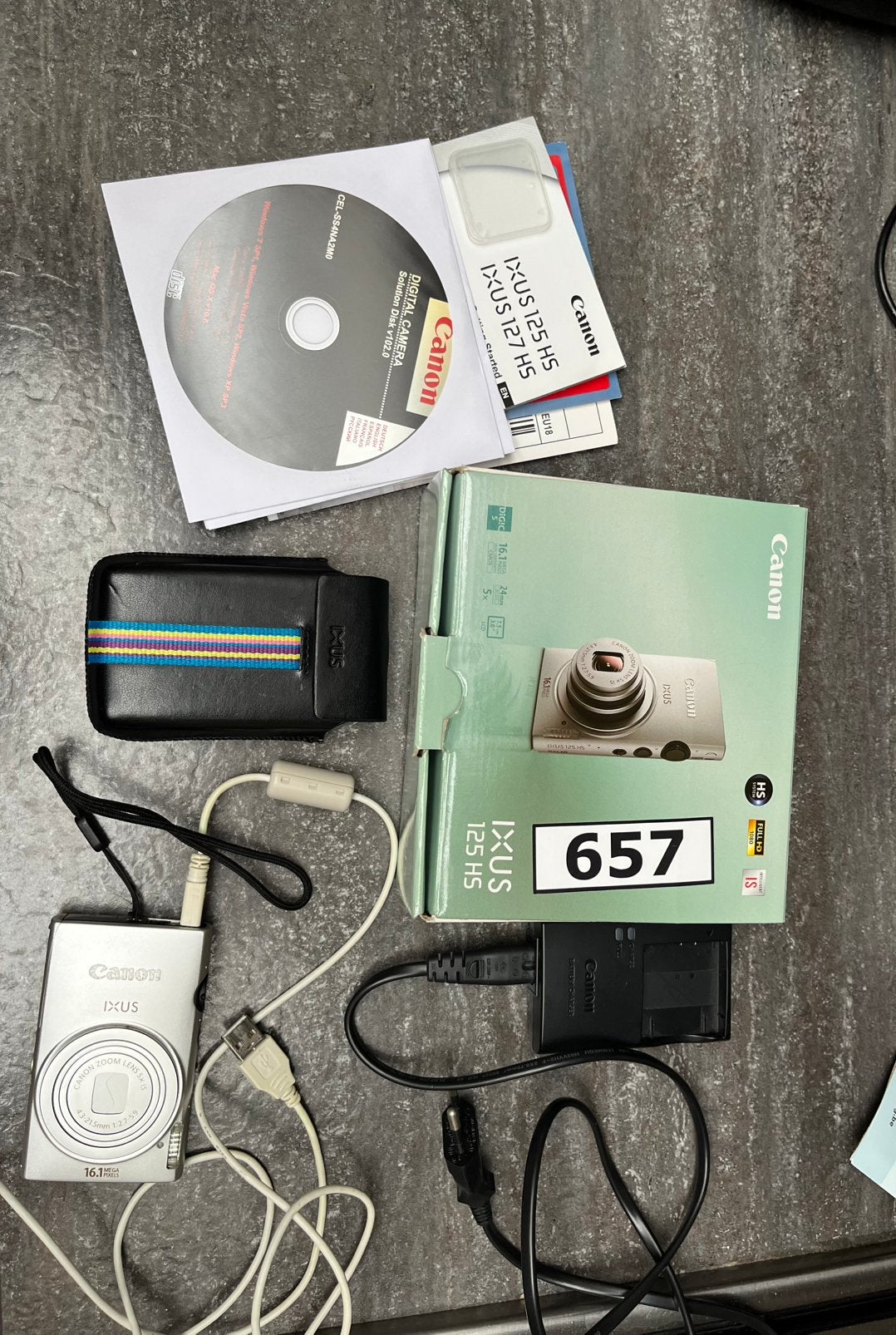 Canon ixus 125 HS van 2013, Ophalen, Niet werkend, Canon