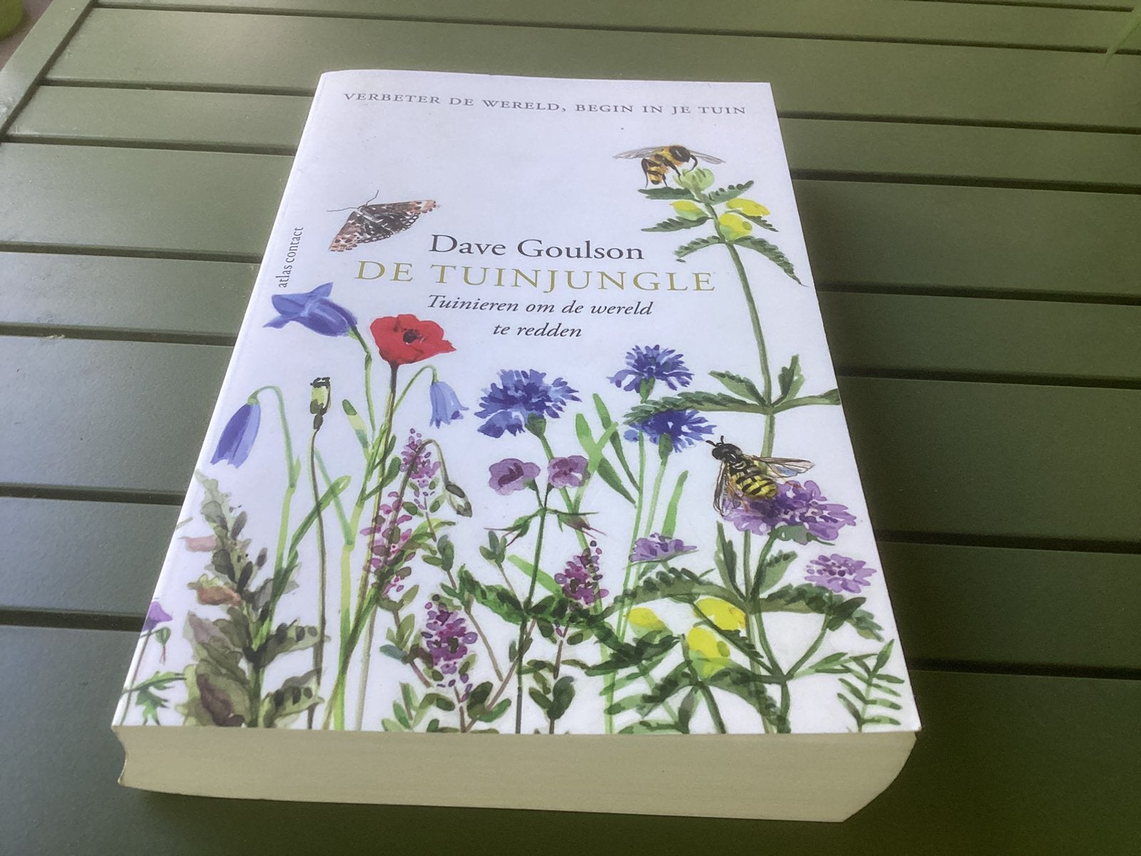 Dave Goulson. De tuinjungle., Livres, Nature, Enlèvement ou Envoi, Comme neuf