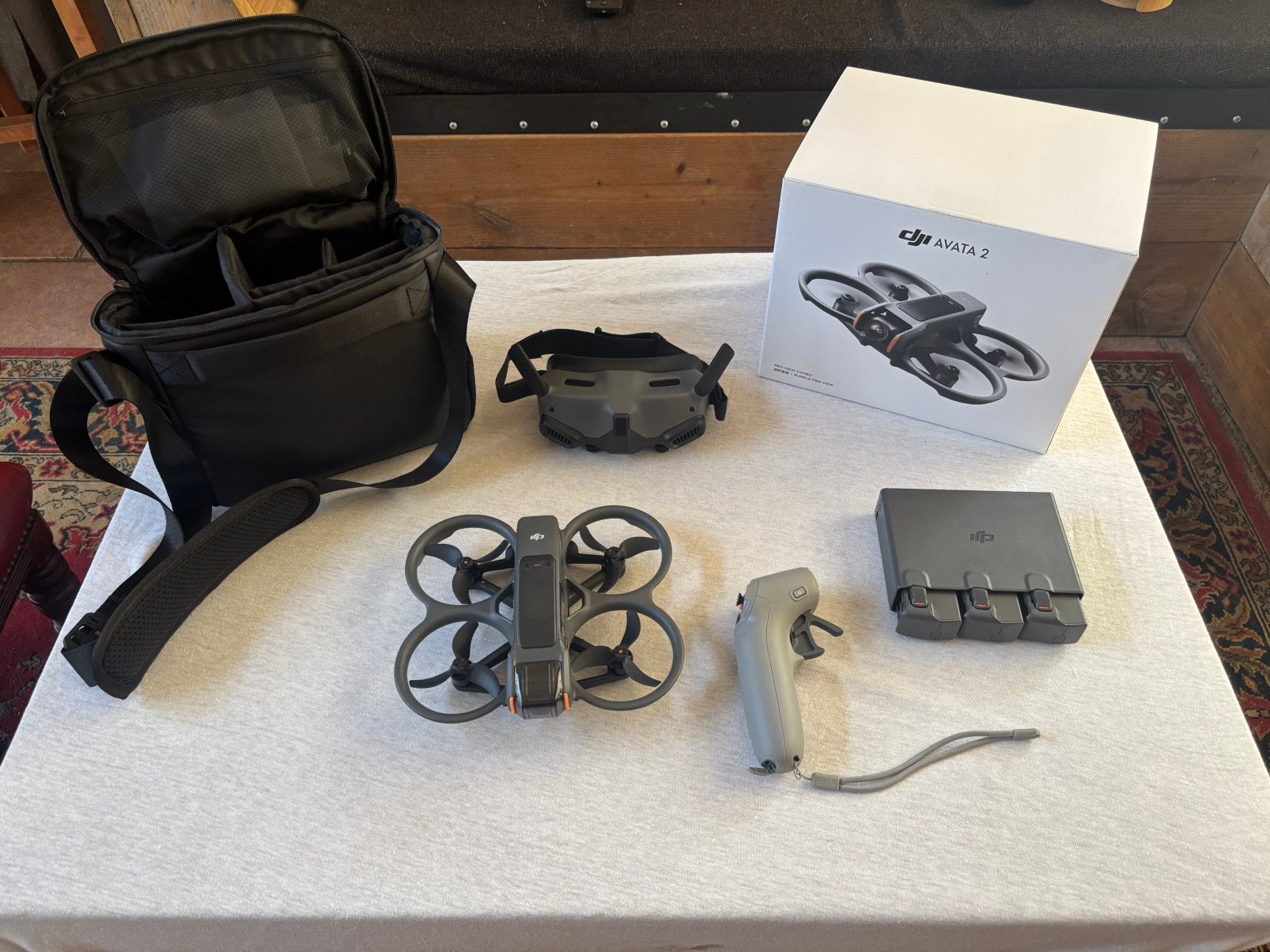 DJI Avata 2 Pr0 FPV 2 maanden oud., Audio, Tv en Foto, Drones, Ophalen of Verzenden, DJI