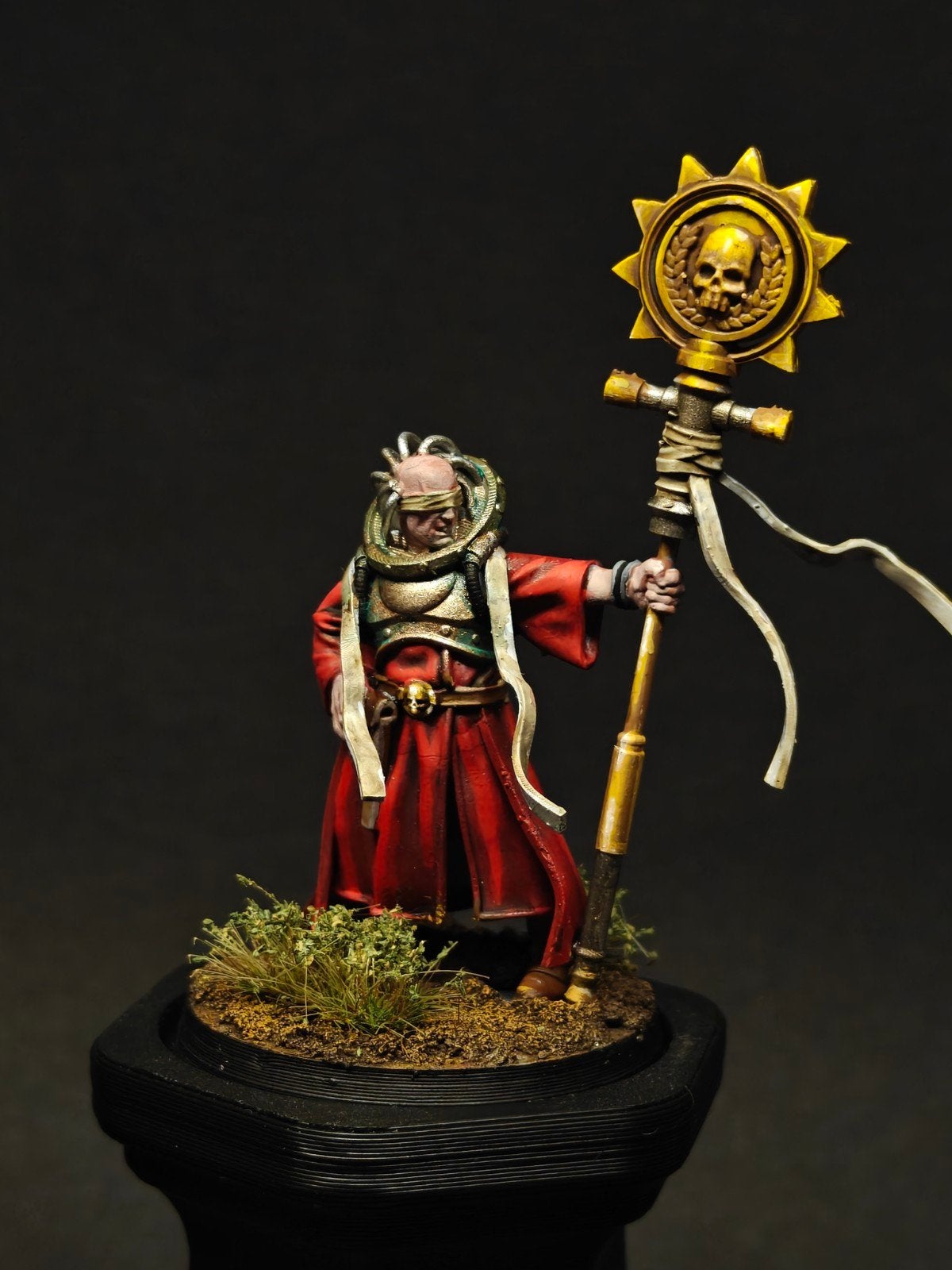 Miniature priest-32mm scale, Hobby en Vrije tijd, Figuurtje(s), Nieuw, Warhammer, Ophalen of Verzenden