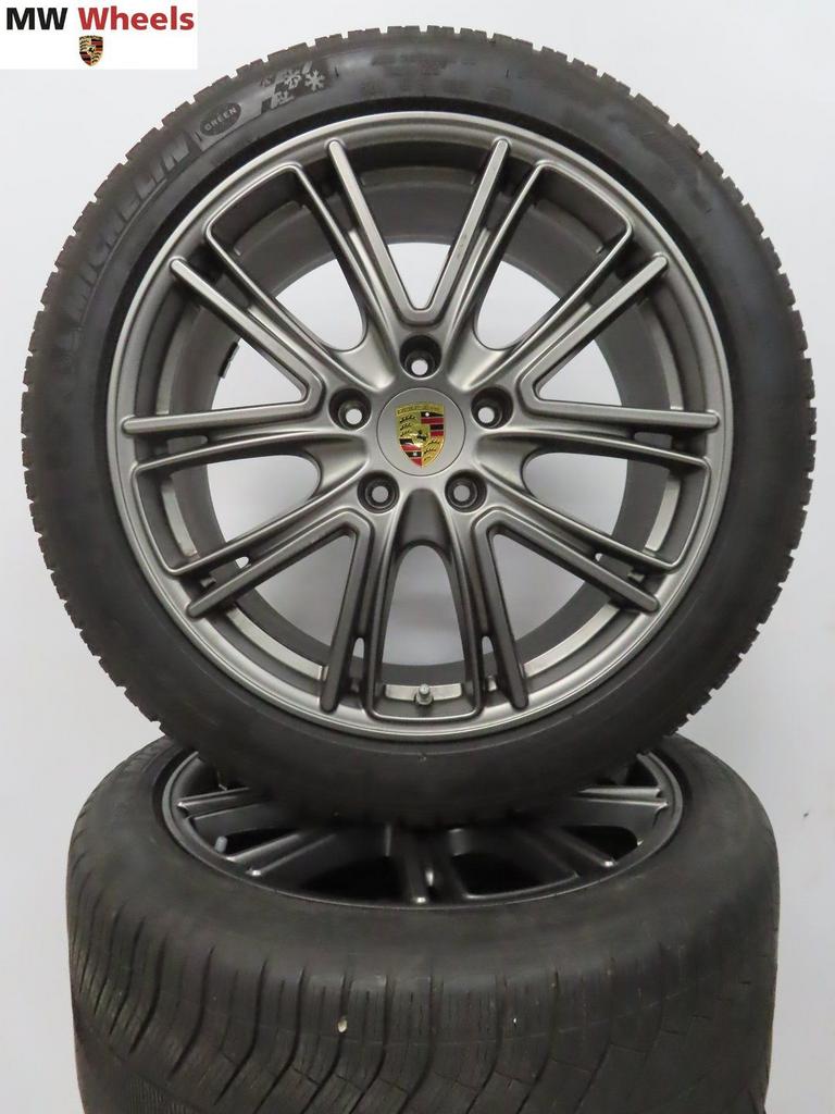 Originele Porsche Panamera 971 20 inch velgen winterbanden, Auto-onderdelen, Banden en Velgen, Banden en Velgen, Winterbanden