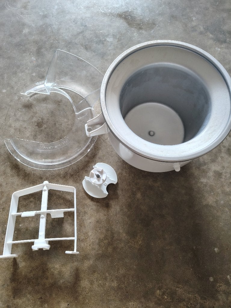 KitchenAid ijsmaker, Huis en Inrichting, Ophalen, Wit, Overige materialen, Overige merken