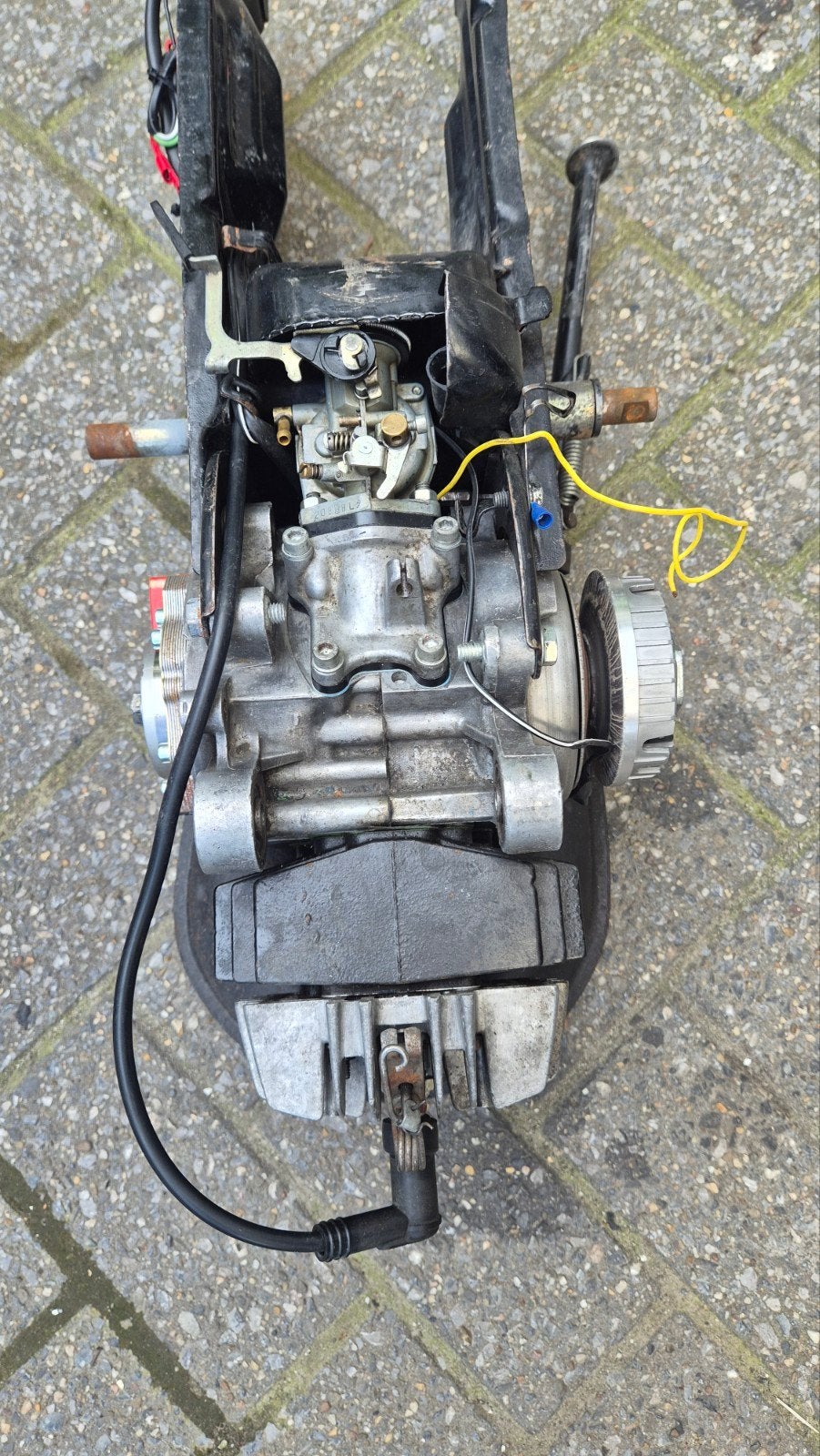 vario motor camino, Ophalen