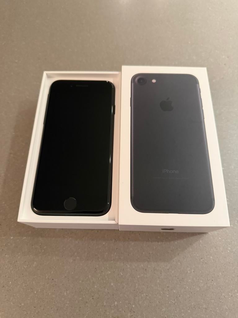 Apple iPhone 7 Black 32GB, Télécoms, 32 GB, Enlèvement, Utilisé, Sans abonnement