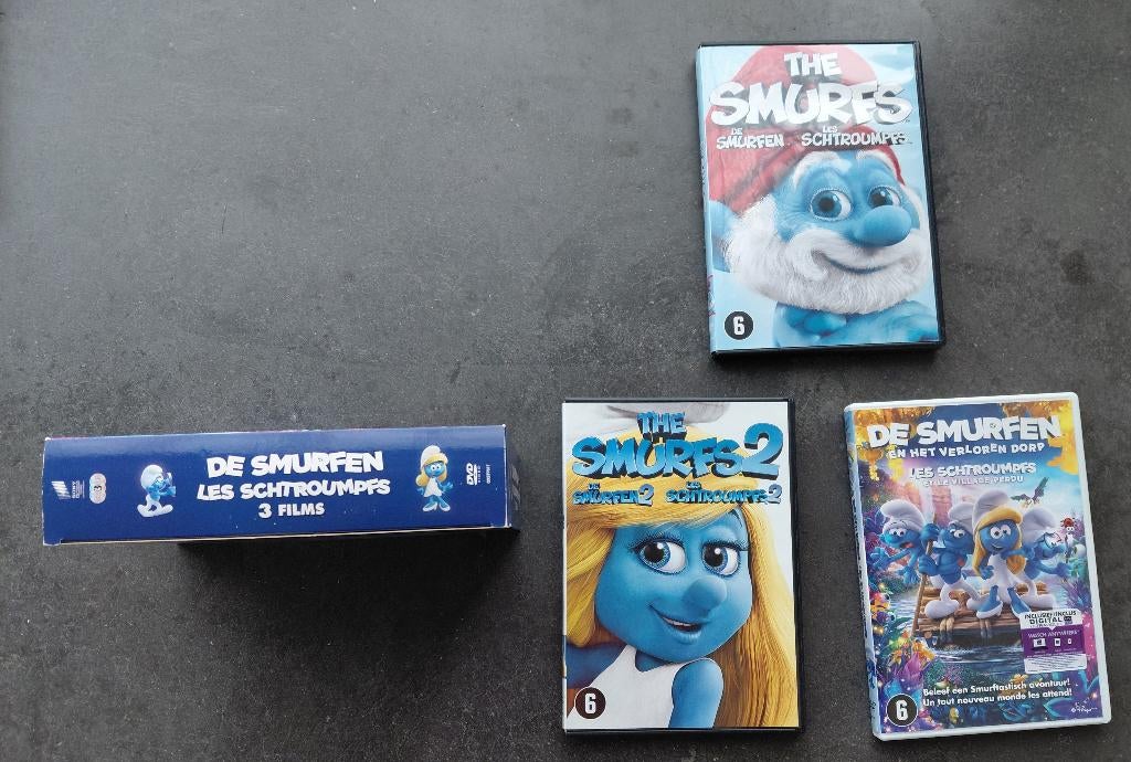LES STROUMPFS 3 DVD-box, Ophalen, Europees, Tekenfilm, Alle leeftijden