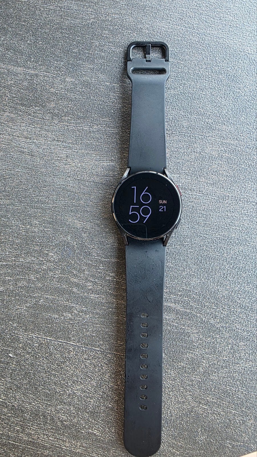Samsung watch 4, Ophalen, Gebruikt, Zwart, Samsung galaxy watch