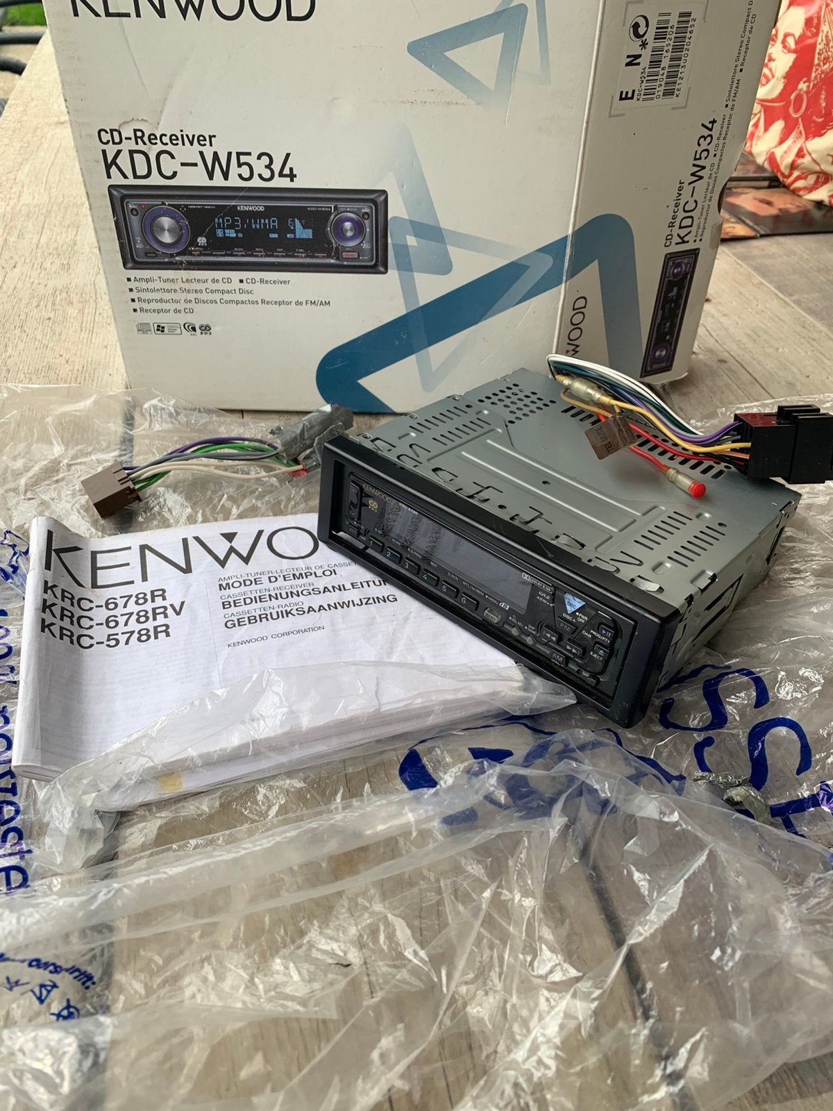 Kenwood KDC-W534, Autos : Divers, Enlèvement, Utilisé