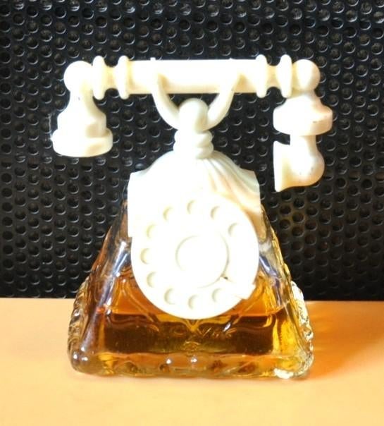 bouteille fiole parfum avon forme telephone ancien, Enlèvement ou Envoi, Utilisé, Bouteille de parfum