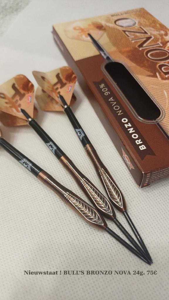 Darts Bull's Bronzo Nova 24 gram, Sport en Fitness, Darts, Ophalen of Verzenden, Nieuw, Pijlen