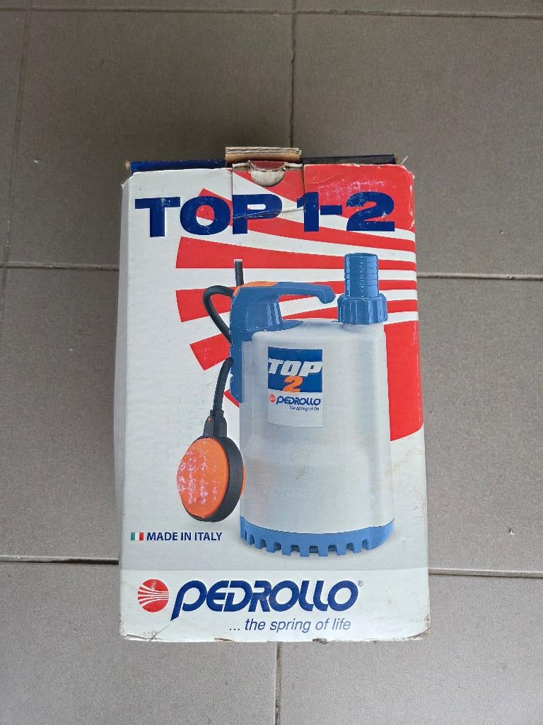 Pedrollo TOP 1 – Dompelpomp voor helder water, Ophalen, Nieuw, Elektrisch, Dompelpomp