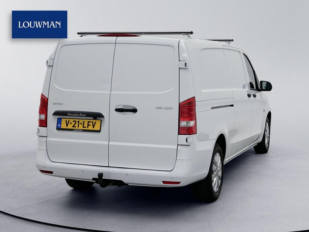 Mercedes-Benz Vito 116 CDI Extra Lang Gratis 12 Maanden Gara, Auto's, Bestelwagens en Lichte vracht, Automaat, Parkeersensor, Wit