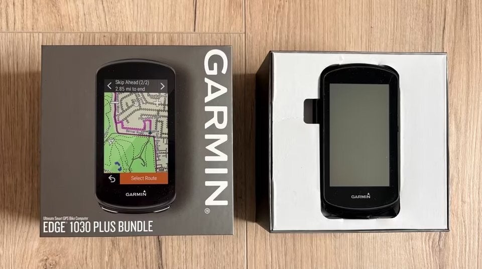 Garmin edge 1030 plus bundle, Fietsen en Brommers, Ophalen of Verzenden, GPS, Zo goed als nieuw
