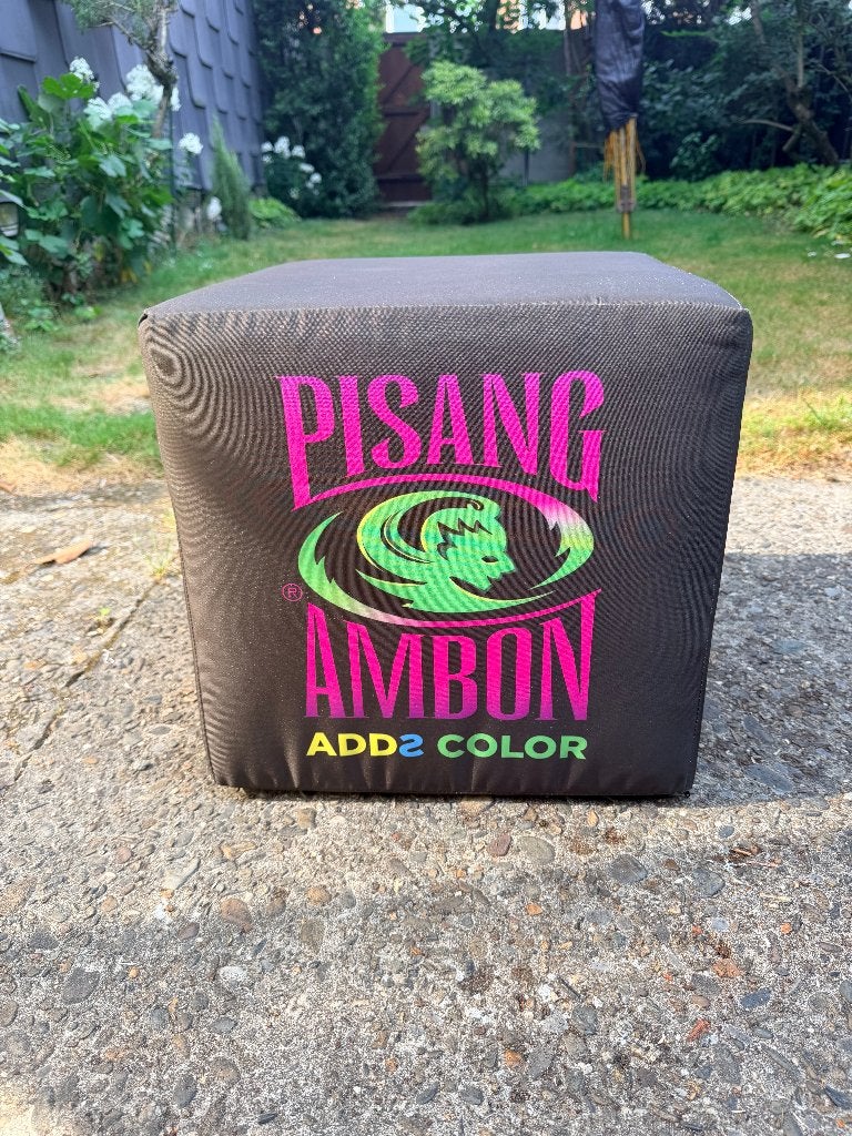 Poef / voetbankje Pisang Ambon, Ophalen, Gebruikt, Vierkant, Minder dan 50 cm