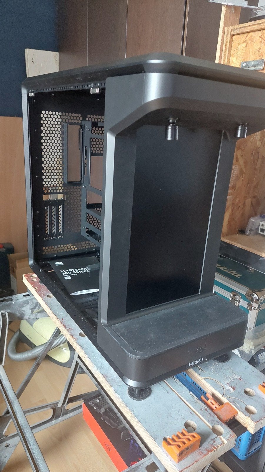 computer case, Informatique & Logiciels, Armoires de serveurs, Enlèvement, Comme neuf, Verre, Verre