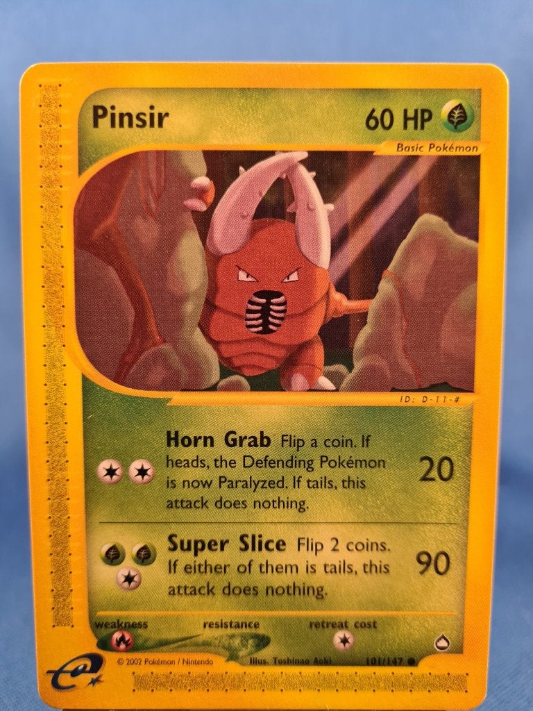 Pinsir 101/147 - Aquapolis, Envoi, Utilisé