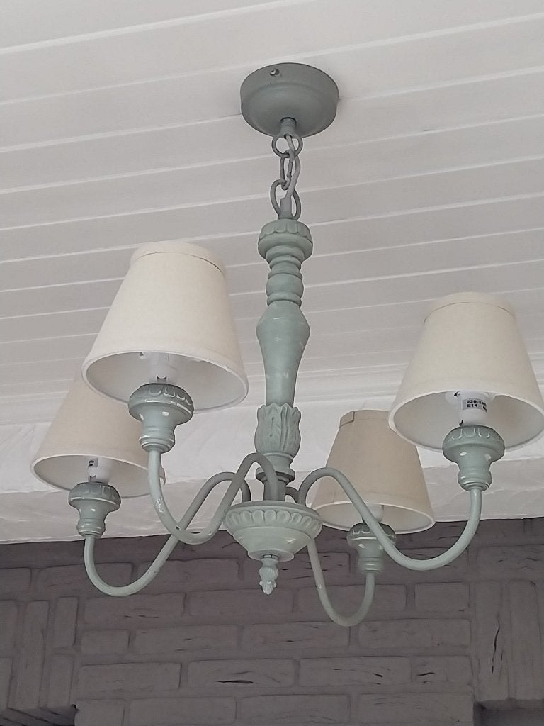 2 kroonluchters, Ophalen, Gebruikt, E14 (klein), Campagne Chic