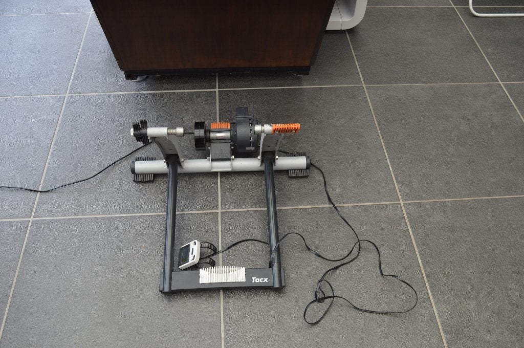 tacx fietstrainer, Ophalen, Gebruikt