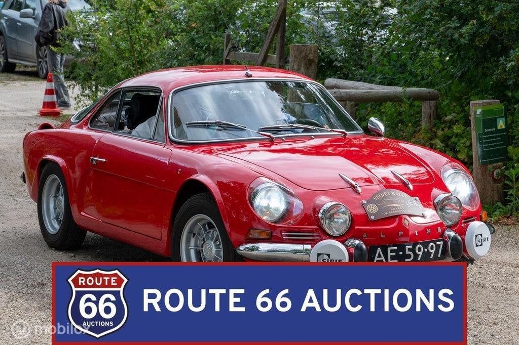 Alpine A110 1300 Berlinette | 1971 | Route 66 Auctions, Autos, Achat, Entreprise, Autre carrosserie, Essence