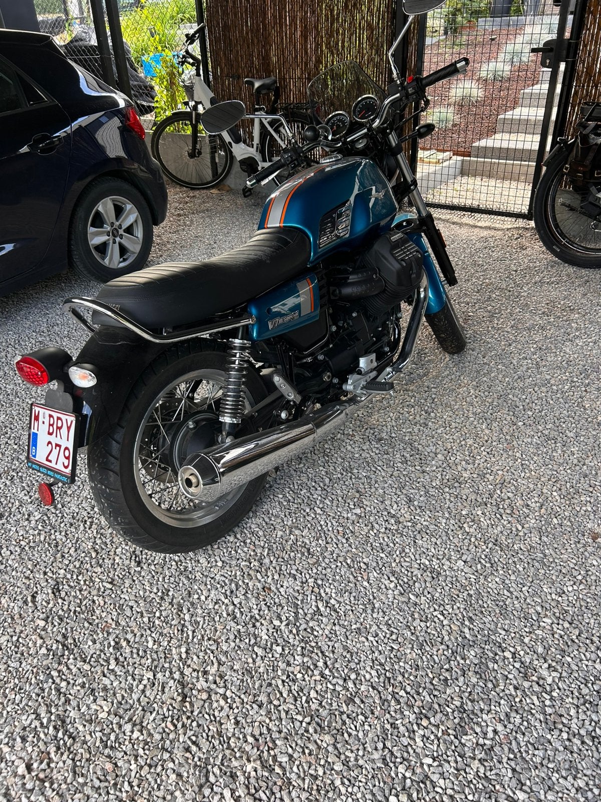 Moto Guzzi 750, Motoren, Ophalen, Gebruikt