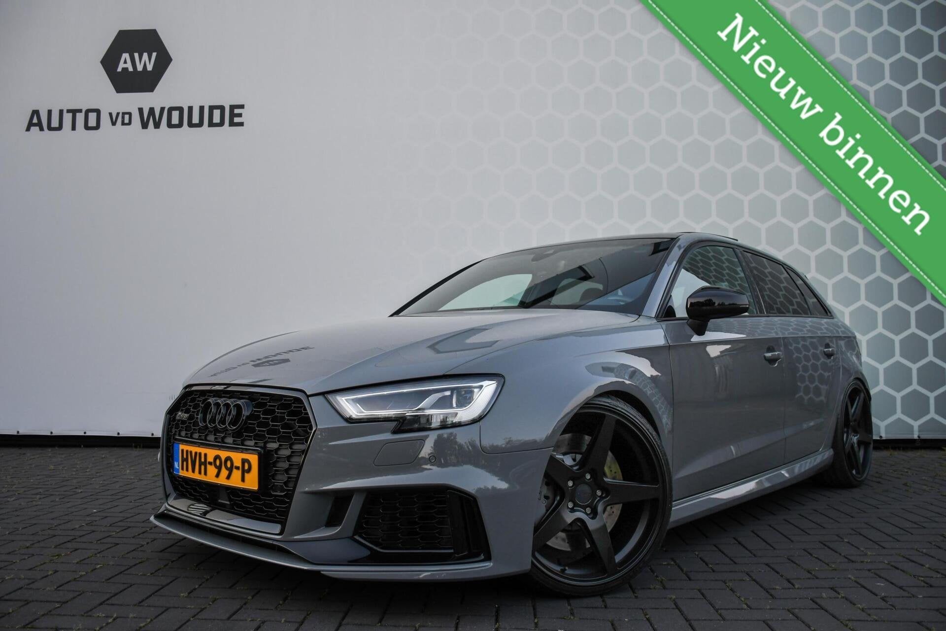 Audi RS3 2.5 TFSI Quattro Panoramdak Virtual B&O 400PK KW Ro, Cuir, Argent ou Gris, Achat, 2480 cm³