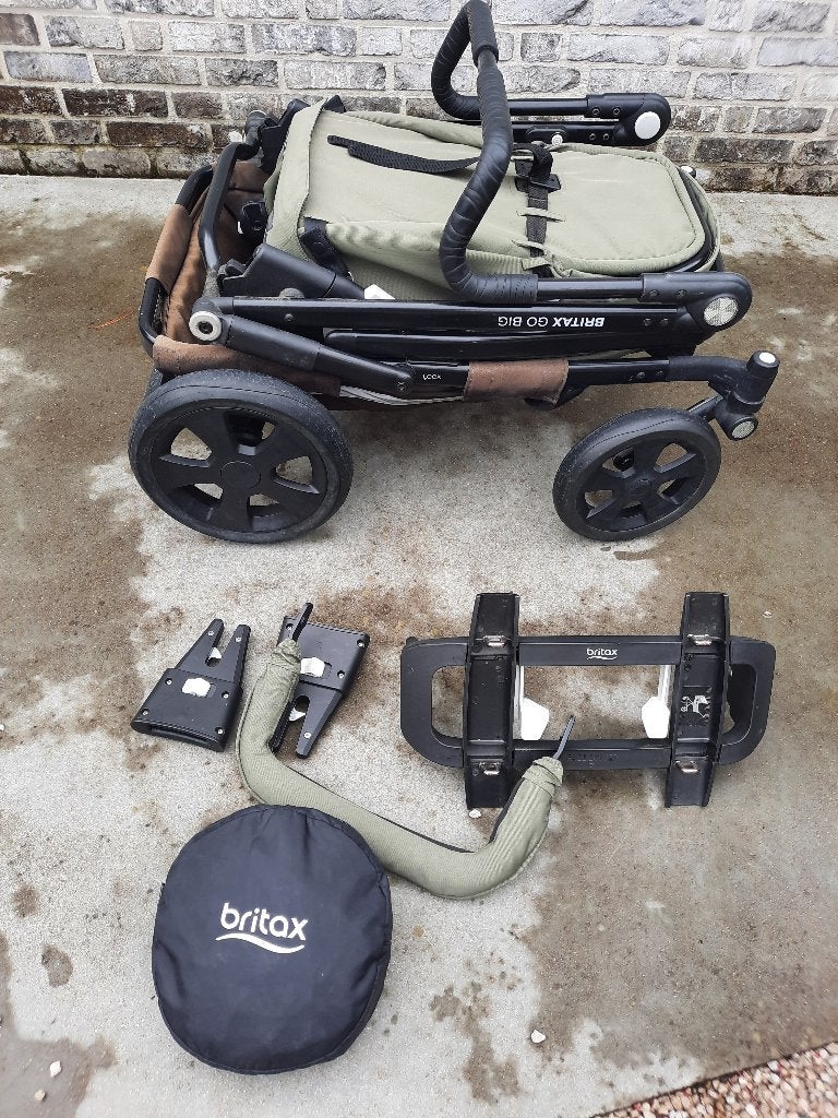 Britax Romer kinderwagen met winterhoes regenhoes & adapters, Kinderen en Baby's, Ophalen, Gebruikt, Kinderwagen, Overige merken