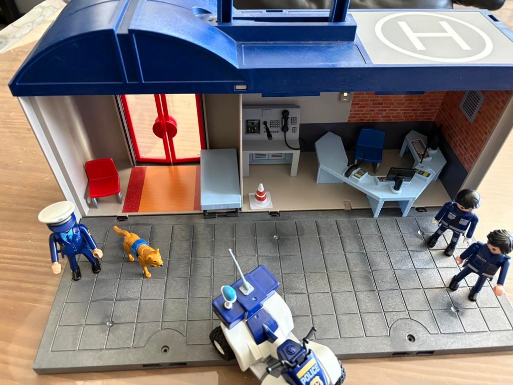 Playmobil draagbaar politiebureau, Ophalen, Gebruikt, Los Playmobil