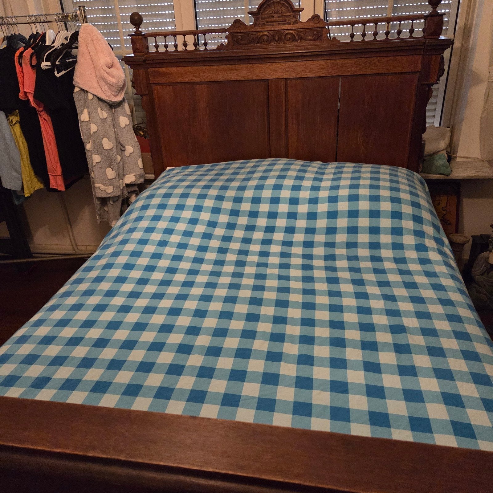 antiek bed met matras en topper, Antiquités & Art, Enlèvement