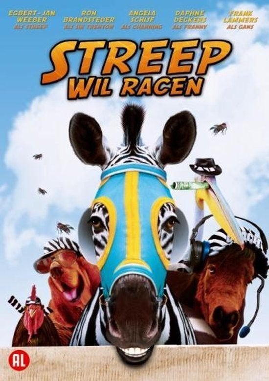Dvd - streep wil racen, Ophalen of Verzenden, Dieren