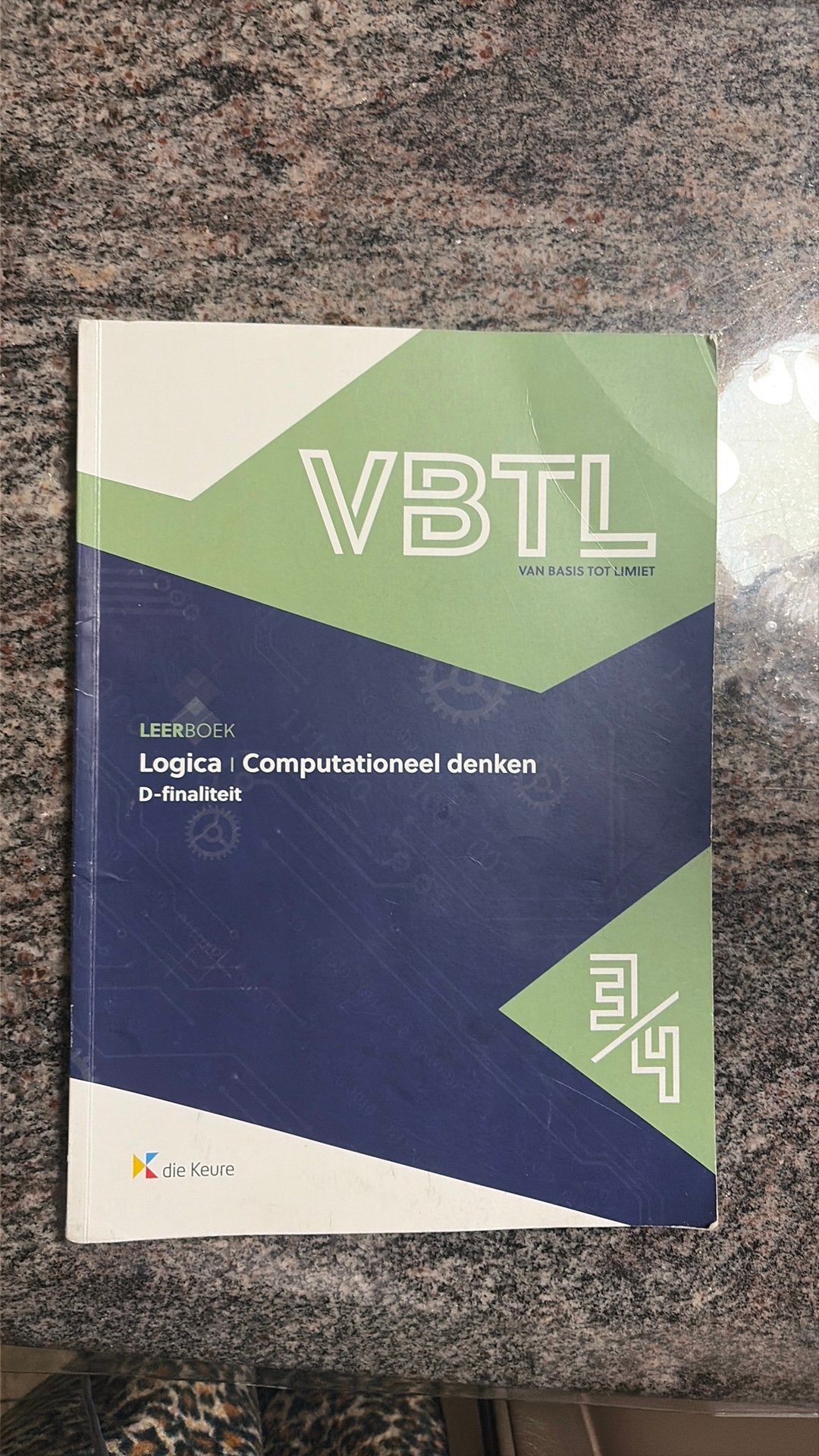 VBTL 3 – leerboek logica & computationeel denken , Boeken, Schoolboeken, Gelezen, ASO, Wiskunde A, Die keure