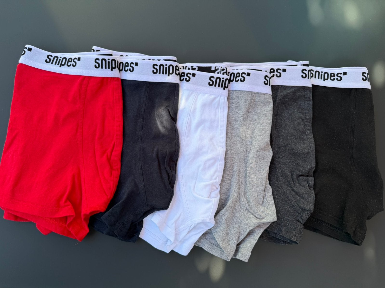 6 boxershorts SNIPES - maar M, Kleding | Heren, Ophalen of Verzenden, Meerkleurig