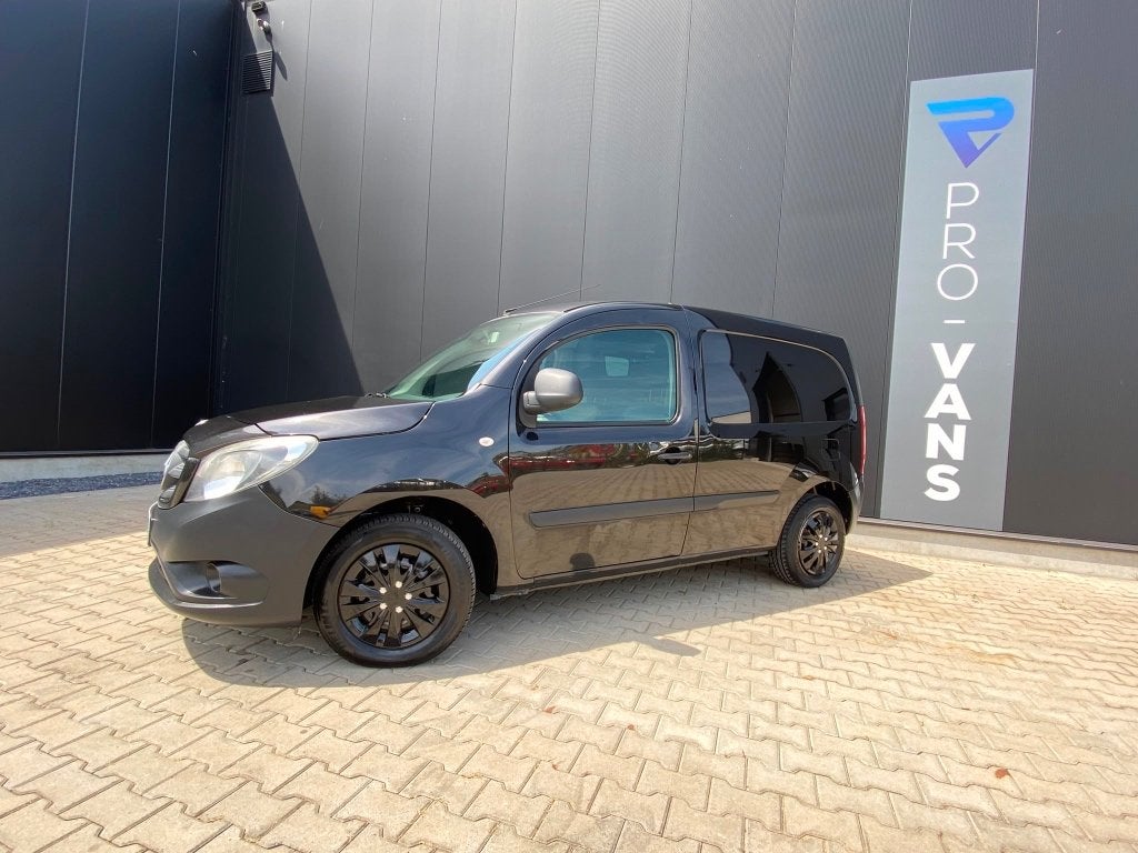 Mercedes Citan Lichte Vracht|Airco|Schuifdeur|Elek Ramen|BTW, Auto's, Voorwielaandrijving, Stof, 4 cilinders, Zwart