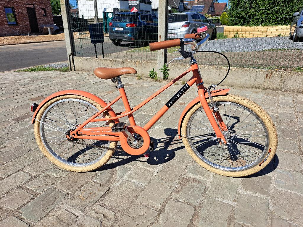 20 inch Veloretti kinderfiets zalm roze, Ophalen, Terugtraprem, Veloretti, 20 inch