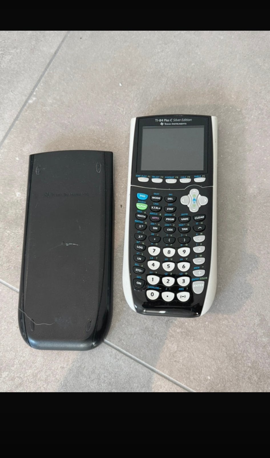Texas Instruments TI-84 Plus C Silver Edition, Diversen, Ophalen of Verzenden, Grafische rekenmachine, Gebruikt