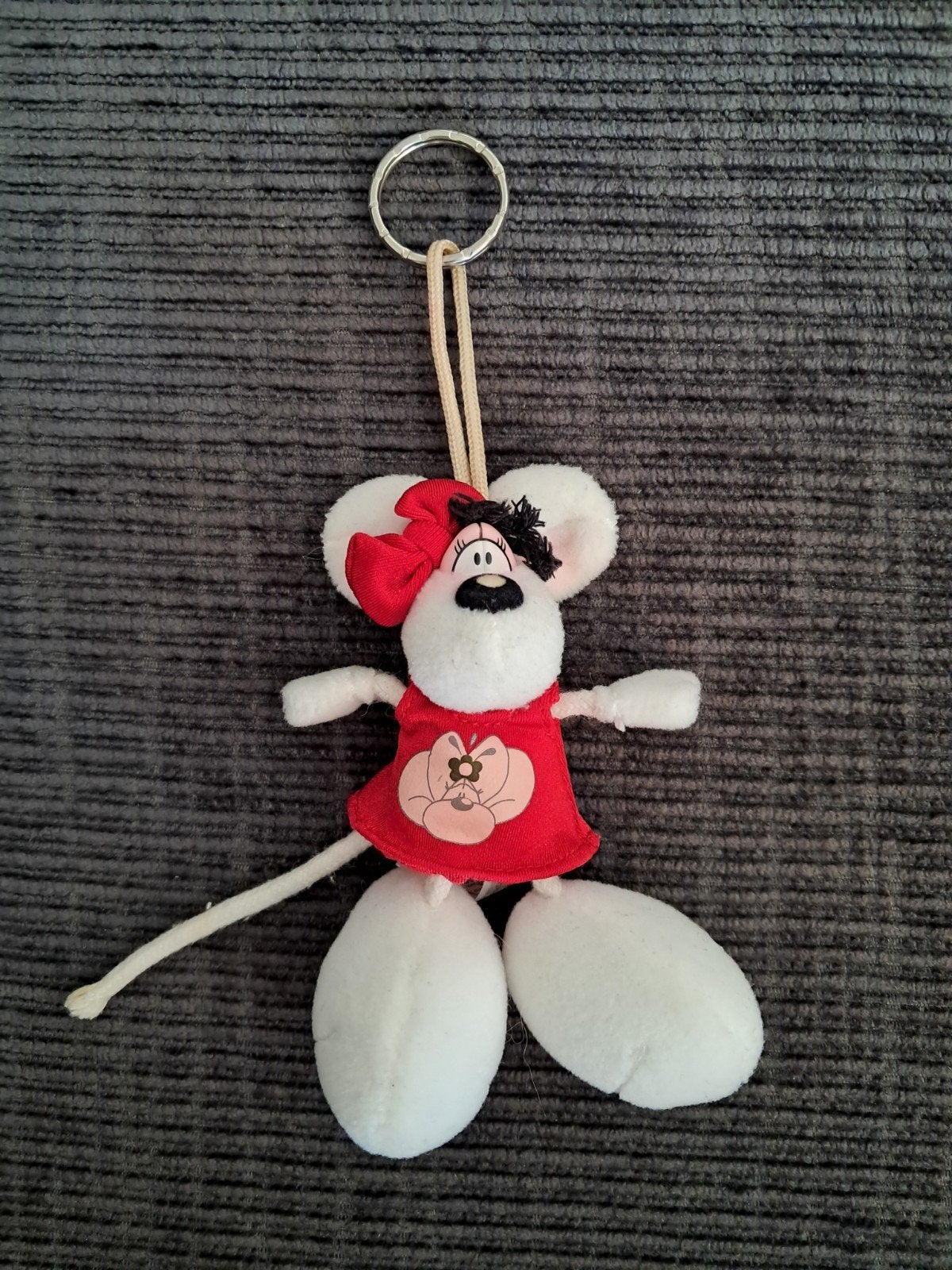 Porte-clés peluche Diddlina (Diddl) 11 cm, Collections, Enlèvement ou Envoi, Diddlina, Comme neuf, Peluche