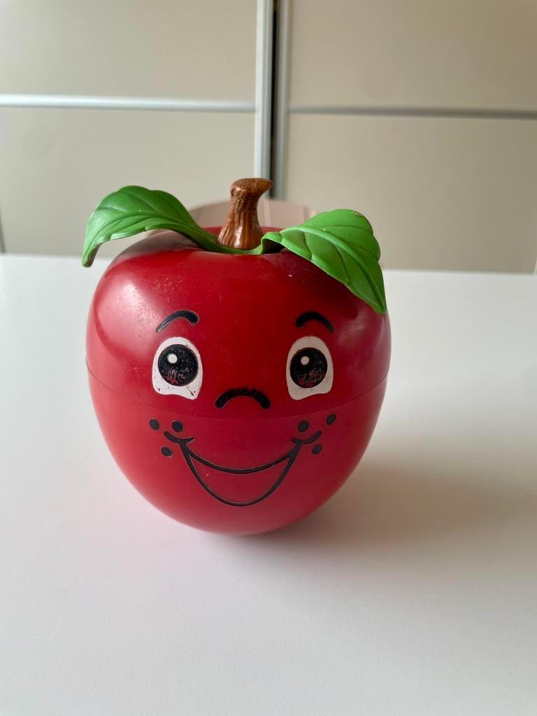 Vintage Fisher Price Happy Apple #435, Ophalen of Verzenden, Gebruikt