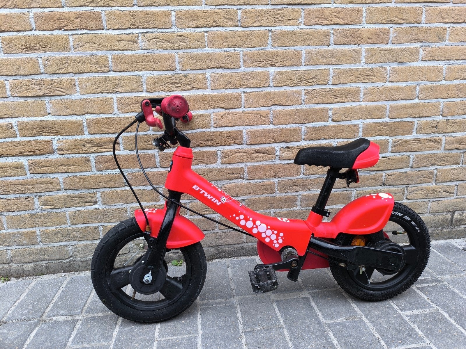 B'Twin 2-in-1 kinderfiets/loopfiets 12', Ophalen, Gebruikt, Gewone step, B'twin