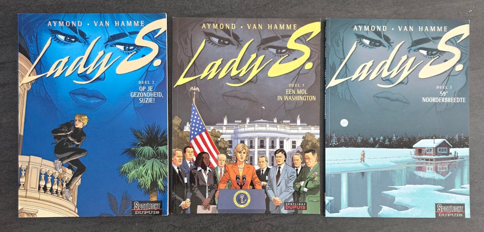 Strips: Lady S.        Spotlight Dupuis, Livres, Enlèvement ou Envoi, Comme neuf