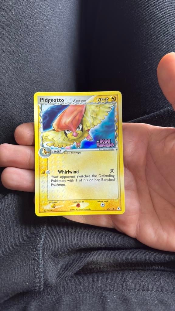 Pidgeotto δ Delta Species (HP 49) EX Holon Phantoms, Ophalen of Verzenden, Zo goed als nieuw