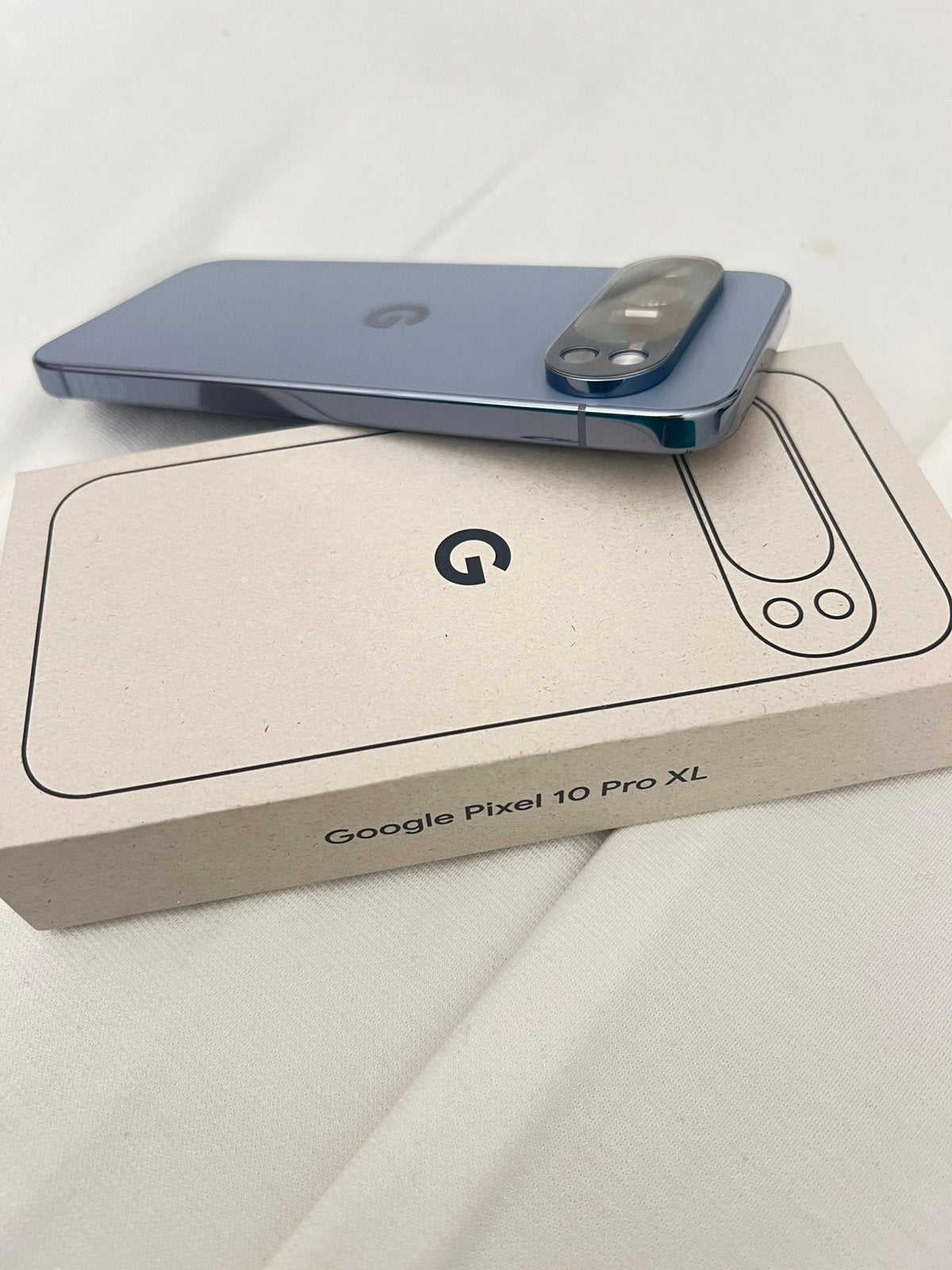 Google Pixel 10 Pro XL 512 Go- Bleu clair, Télécoms, Enlèvement ou Envoi, Neuf, Protection